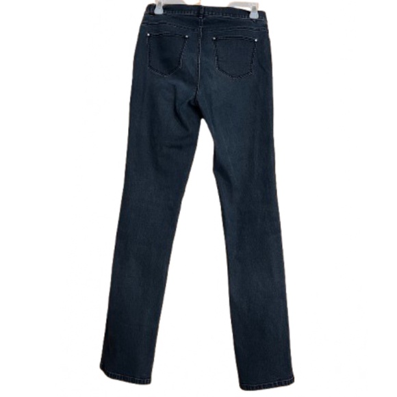 Lafayette 148 NY Women’s Dark Wash Stretch “Thompson” Jeggings Sz-4 - Picture 7 of 7